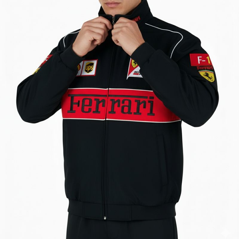 Modelo Masculino con Chaqueta F1